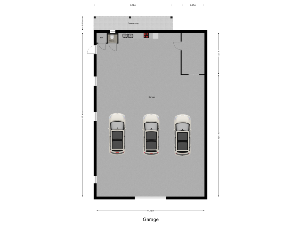 View floorplan of Garage of Looi 1-B