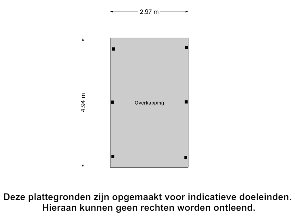 View floorplan of Overkapping of 't Steenwerk 14