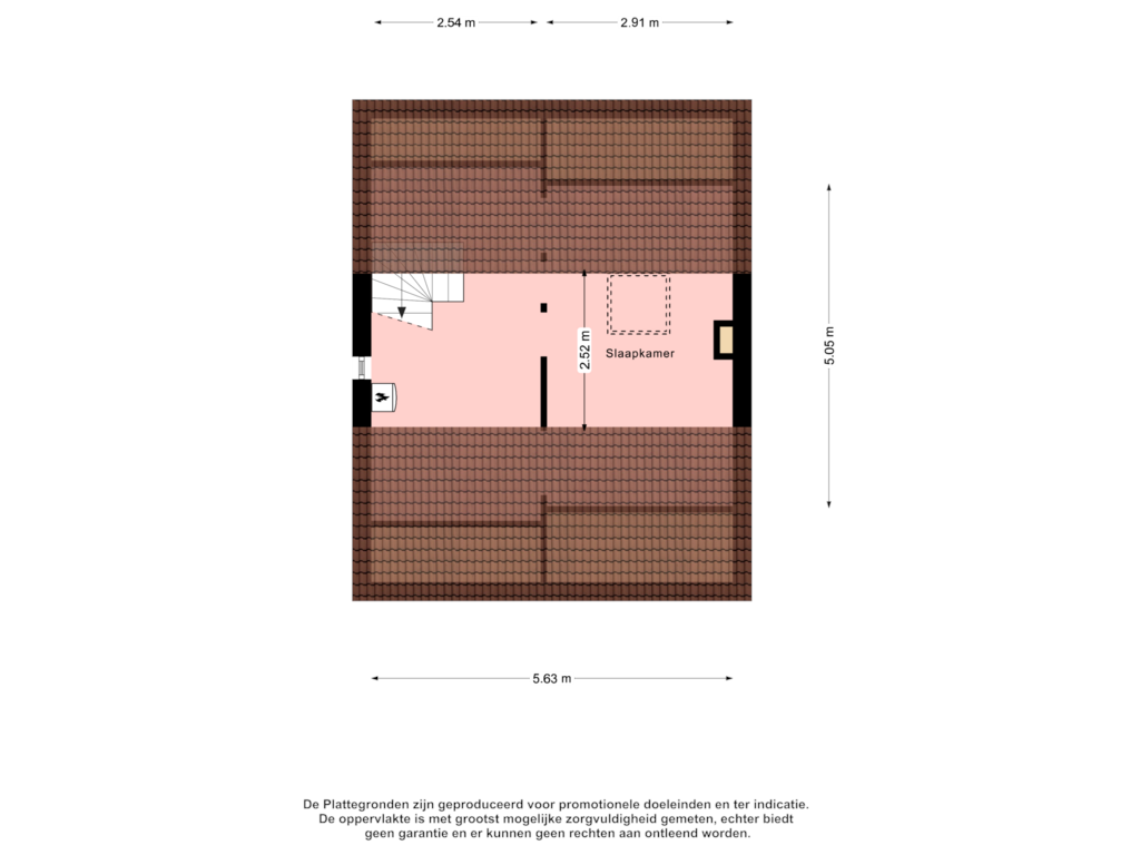 Bekijk plattegrond van Floor 2 van Geeresteinselaan 16-A