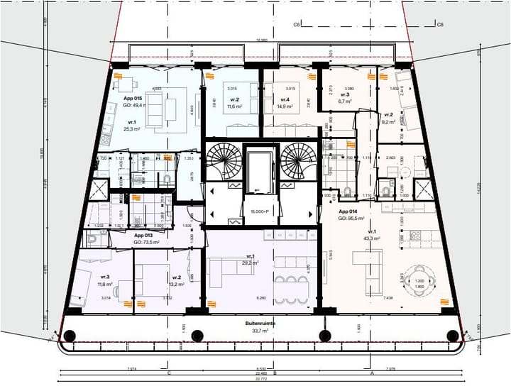 Foto 2 van Nieuwe Gracht 703 (bwnr 9)