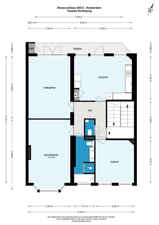Foto 19 van Rooseveltlaan 200-2