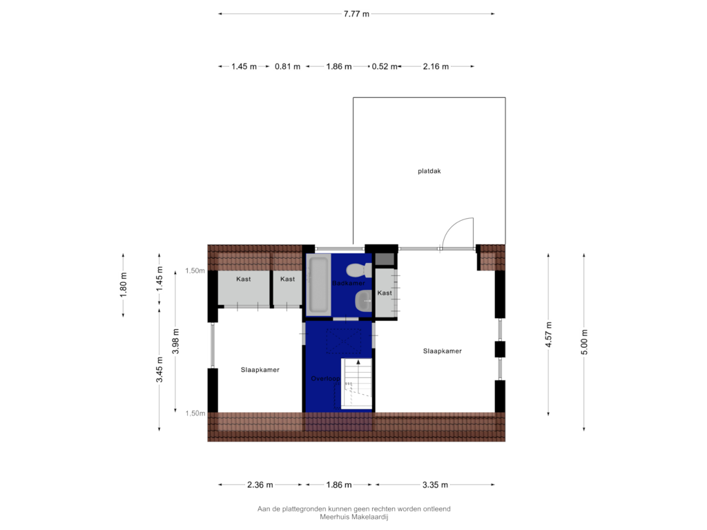 Bekijk plattegrond van Eerste Verdieping van Ammerse Kade 10