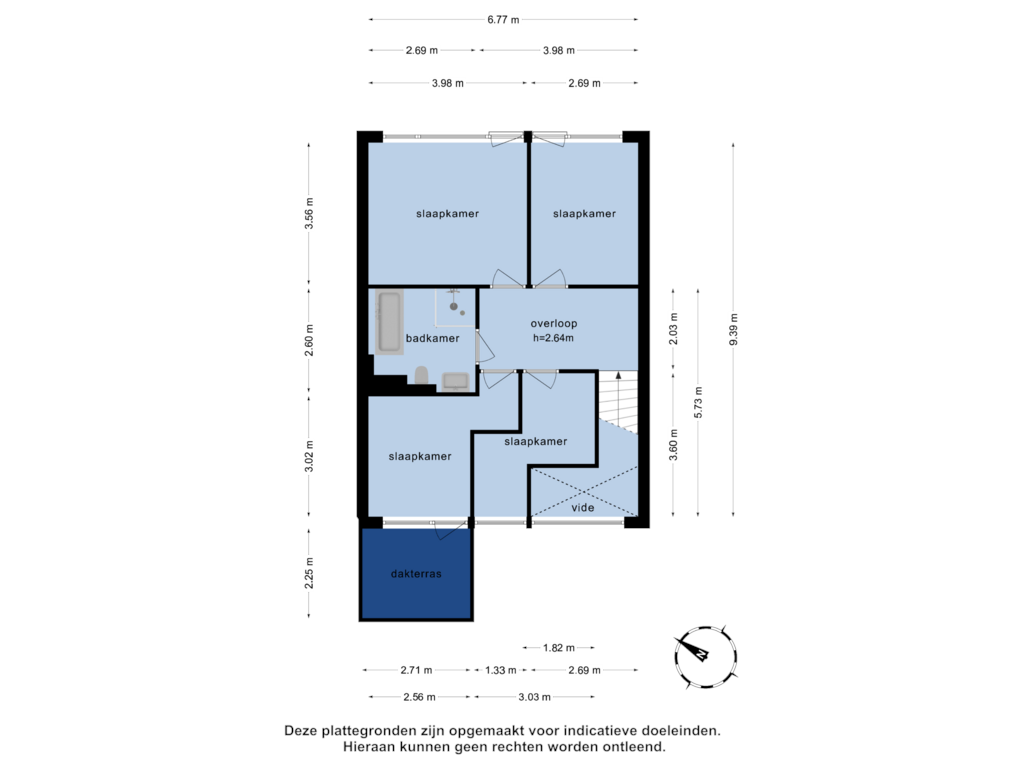 Bekijk plattegrond van 1e verdieping van Leonardo da Vinciplein 90