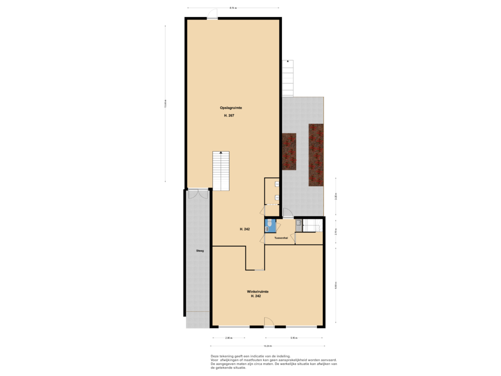 Bekijk plattegrond van Begane grond van Pieter Janszoon Jongstraat 70