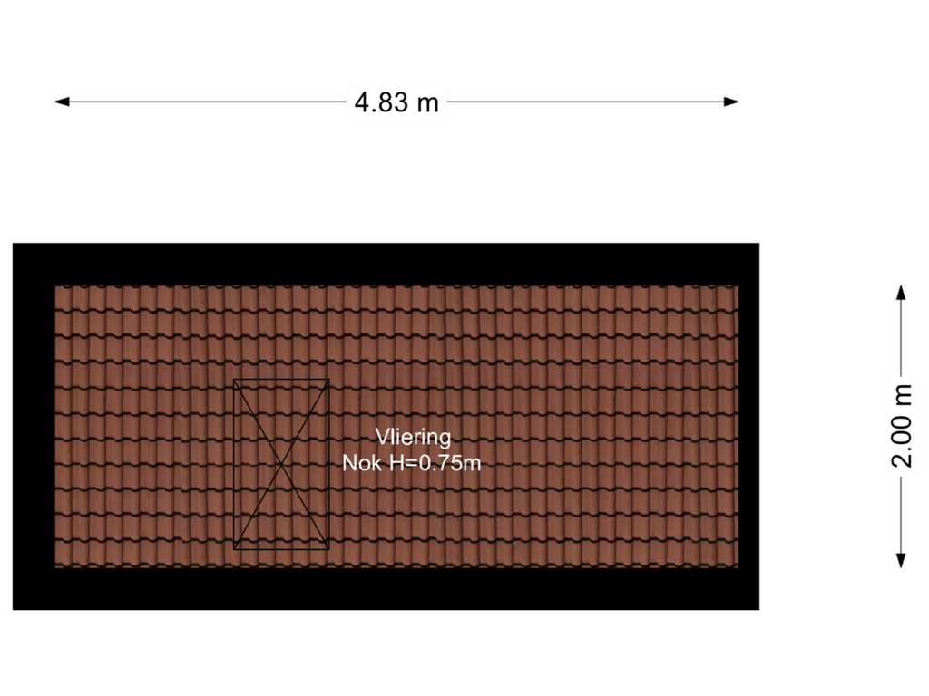 Bekijk plattegrond van Vliering van Oeverzeggeweg 63