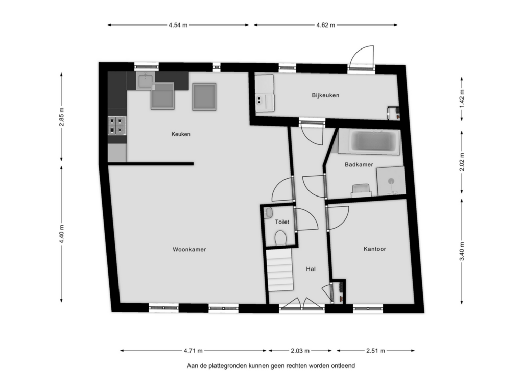 Bekijk plattegrond van Begane grond van Skilplein 5