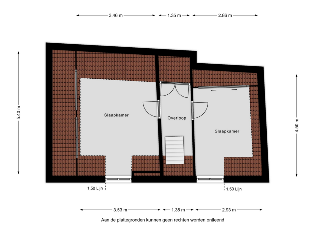 Bekijk plattegrond van Eerste verdieping van Skilplein 5