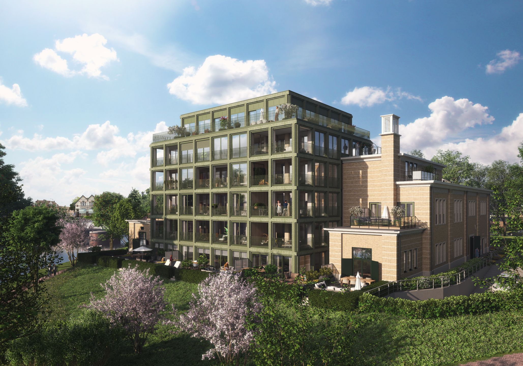 Foto 3 van Appartement met loggia (Bouwnr. 1D - 2)