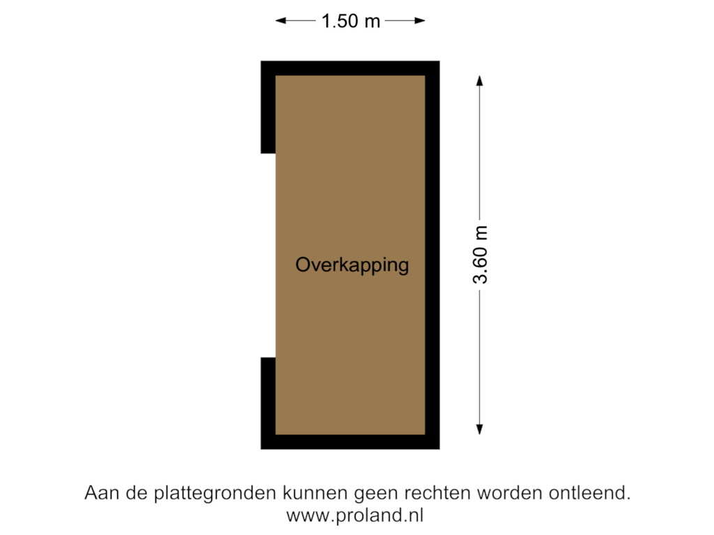 Bekijk plattegrond van Overkapping van Vaart NZ 21