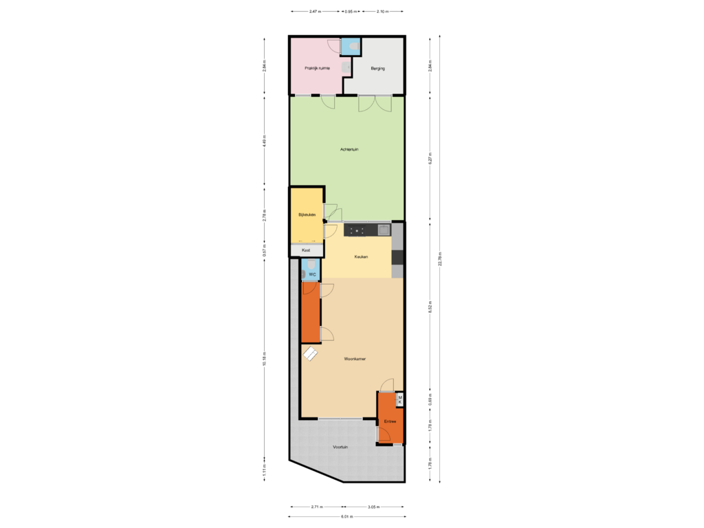 Bekijk plattegrond van Tuin van Kersentuin 1