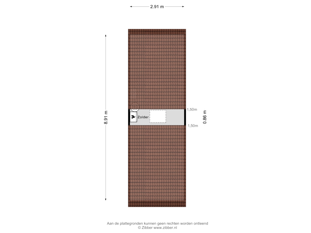 Bekijk plattegrond van Zolder van Groesbeekseweg 446