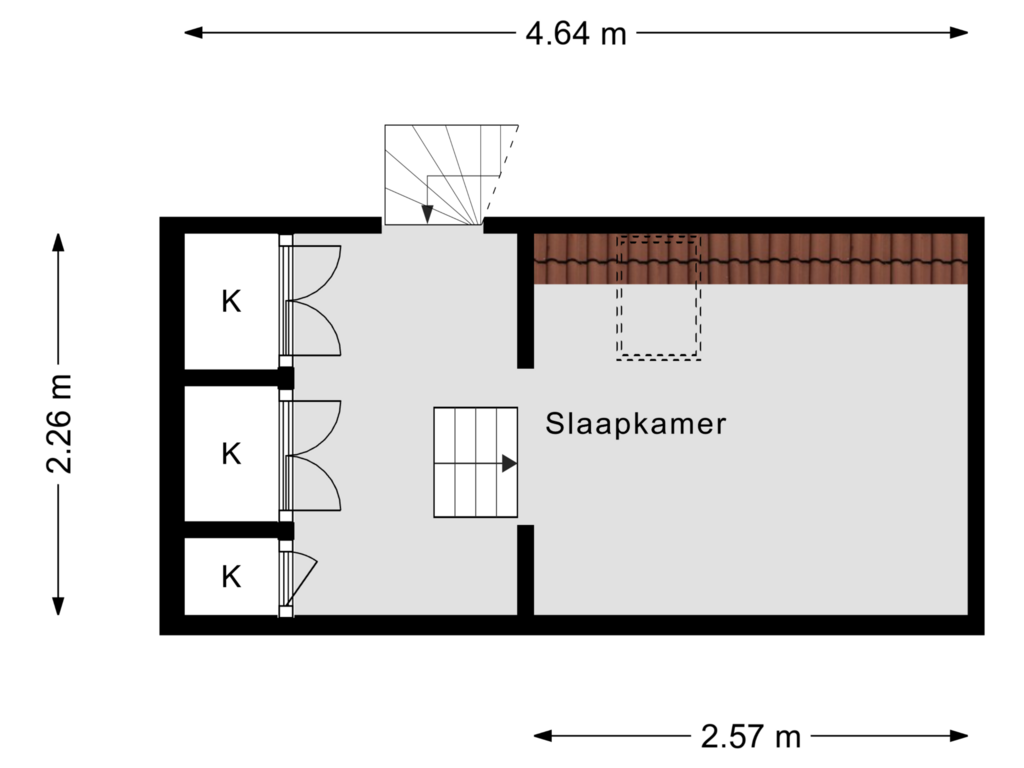 Bekijk plattegrond van Entresol van Ginnekenweg 350