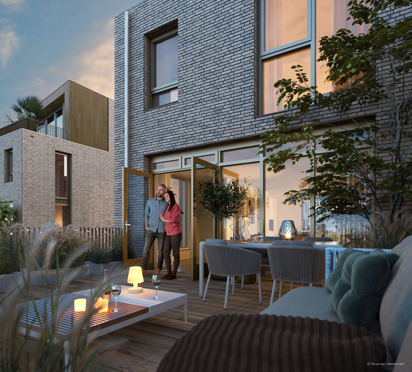 Foto 5 van Twee-onder-één kapwoning (Bouwnr. 42)