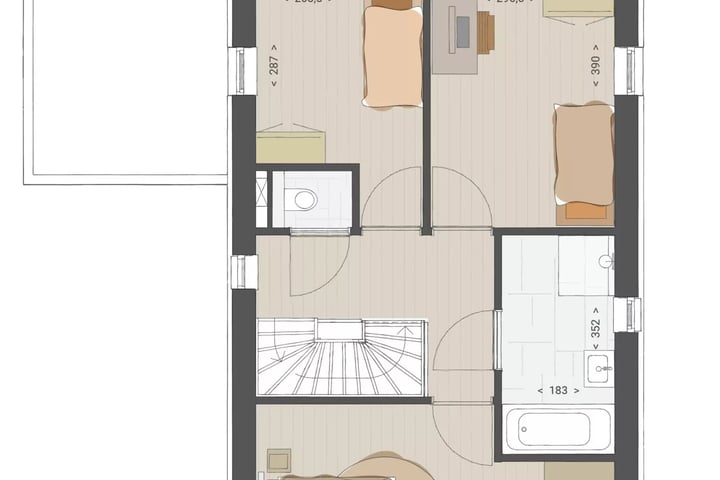 Bekijk foto 6 van Vrijstaande woningen (Bouwnr. 5)