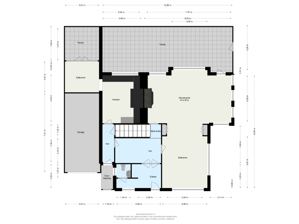 Bekijk plattegrond van Begane Grond van 's-Gravenweg 145