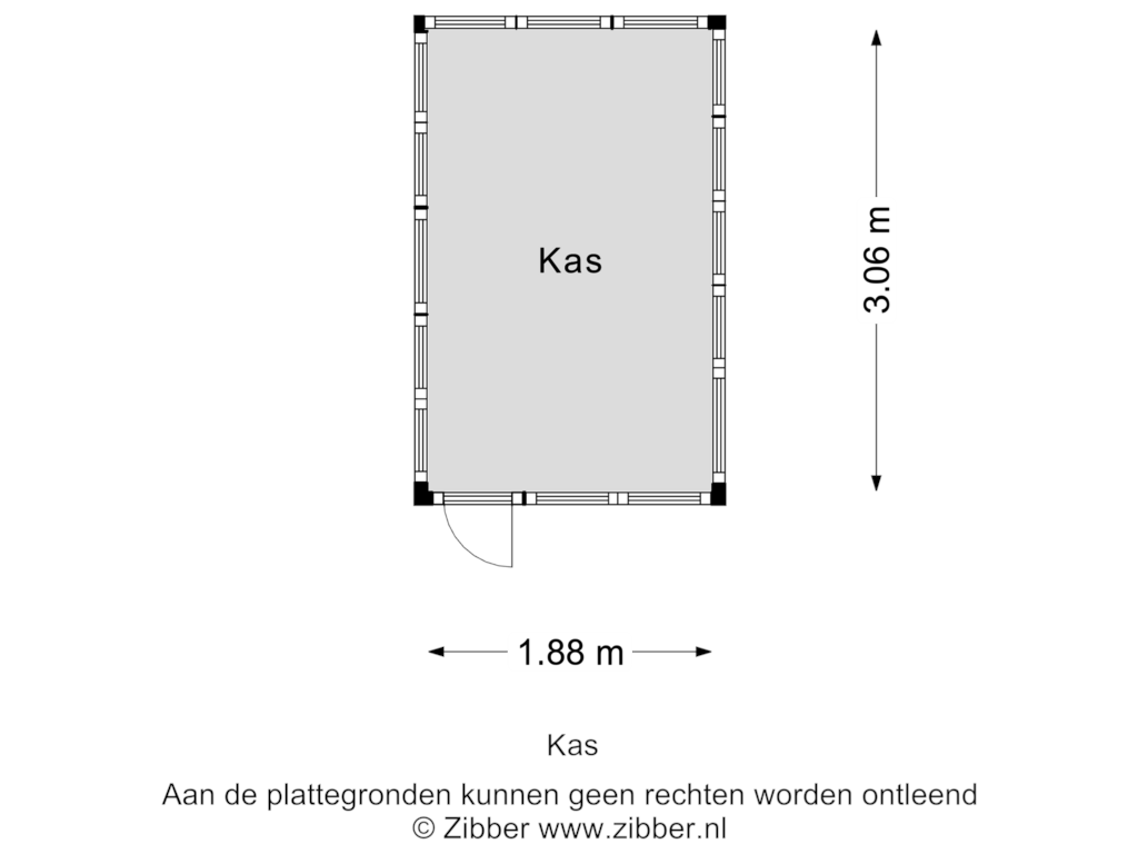 Bekijk plattegrond van Kas van Huiskensstraat 46