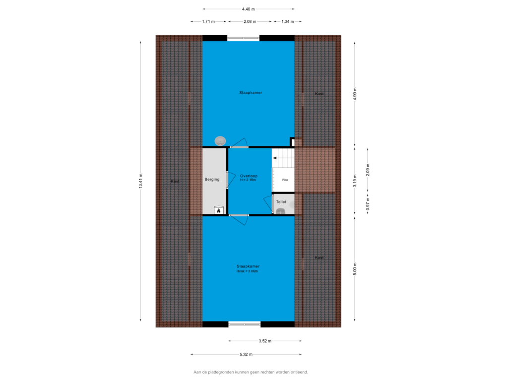 Bekijk plattegrond van 1e Verdieping van Kratonlaan 69