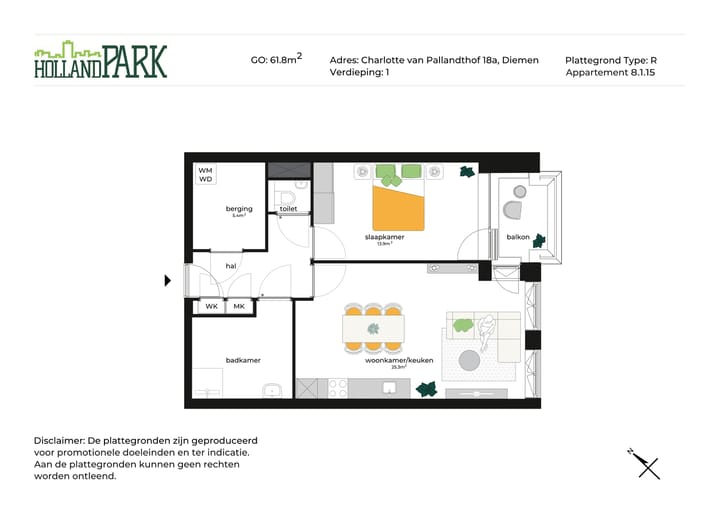 Foto 9 van Charlotte van Pallandthof 18-A