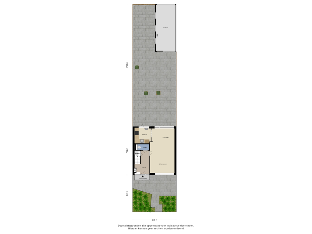 Bekijk plattegrond van Begane Grond - Tuin van Waelneslaan 27