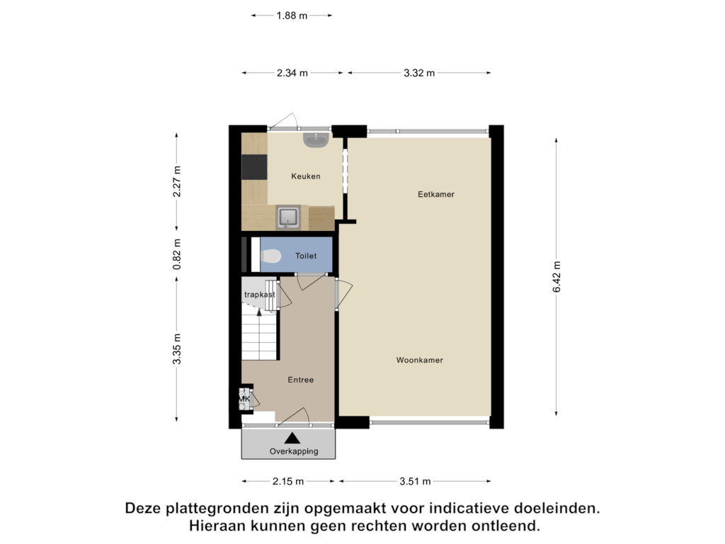 Bekijk plattegrond van Begane Grond van Waelneslaan 27