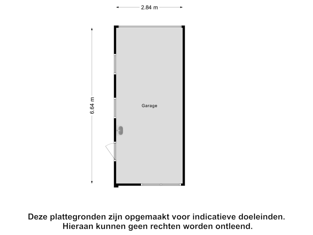 Bekijk plattegrond van Garage van Waelneslaan 27