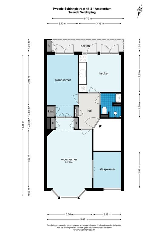 Foto 20 van Tweede Schinkelstraat 47-2