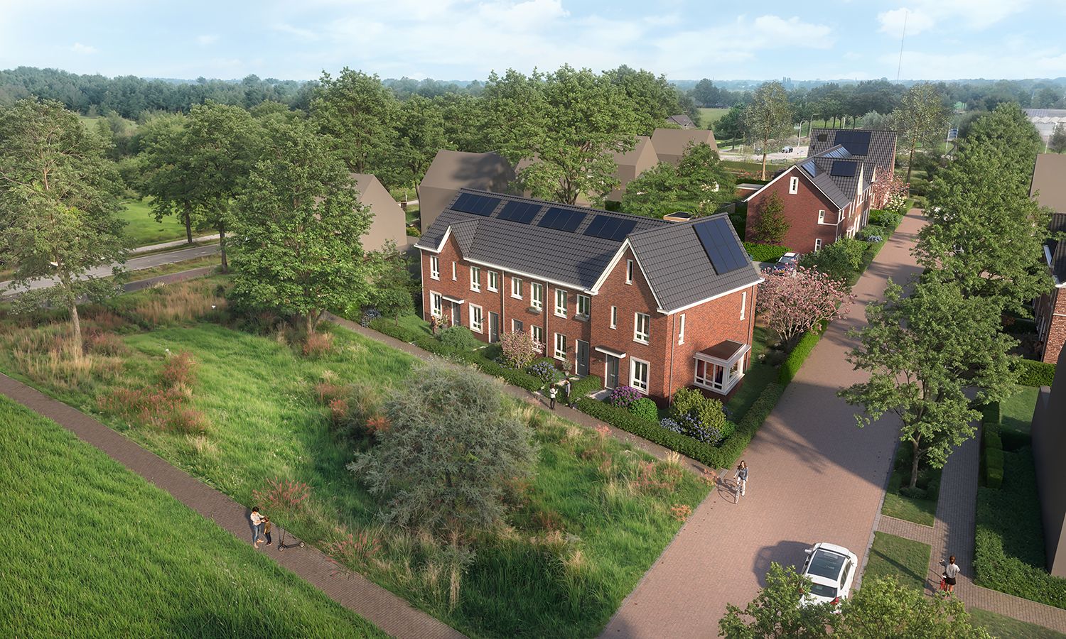 Tussenwoning type G, fase 4 (Bouwnr. A9), Gemert, 5422EM, Noord-Brabant, Nederland  