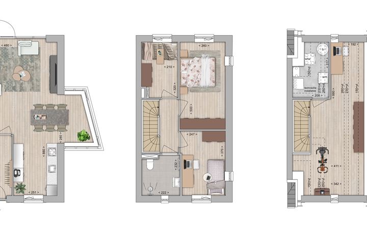 Bekijk foto 4 van Hoekwoning type B3, fase 4 (Bouwnr. A10)