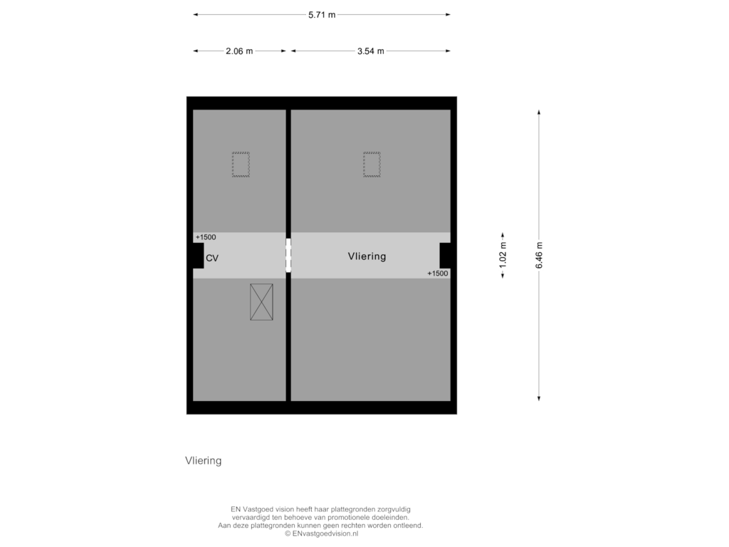 Bekijk plattegrond van Vliering van Meidoornstraat 40