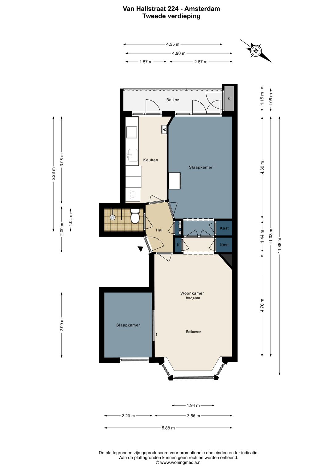 Foto 22 van Van Hallstraat 224