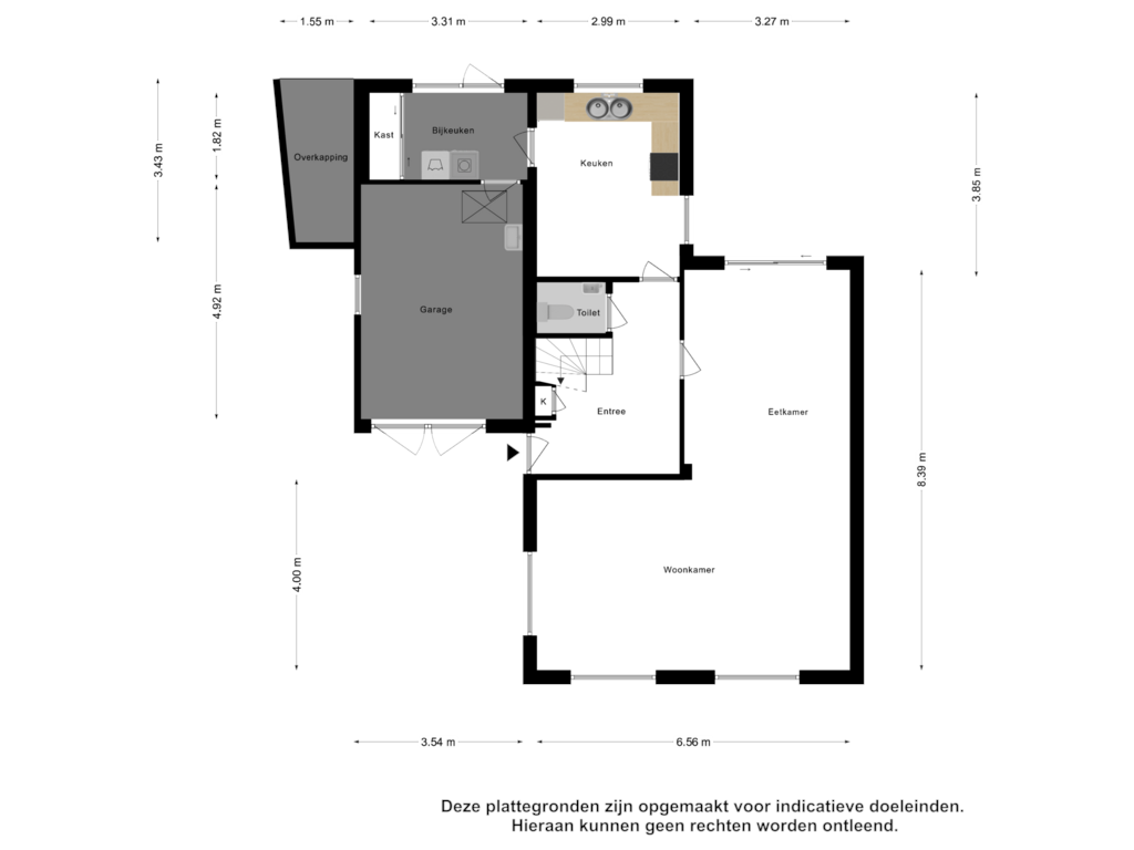 Bekijk plattegrond van Begane Grond van Clematis 30