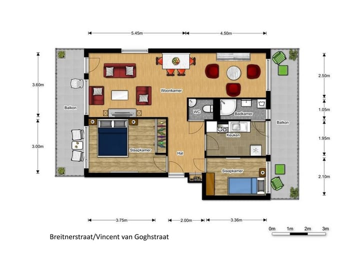 Foto 28 van Breitnerstraat 37