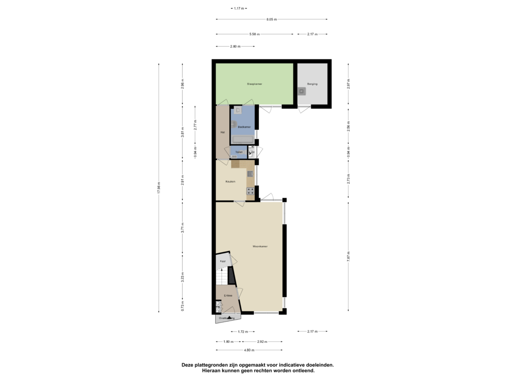 Bekijk plattegrond van Begane grond van Noorderhof 16