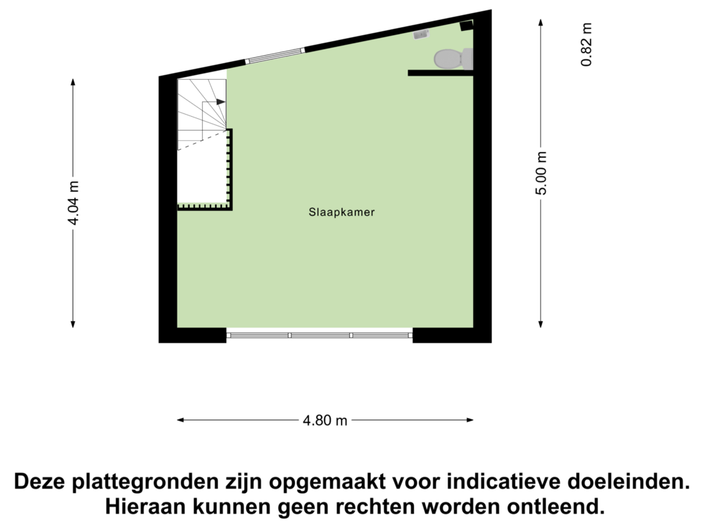 Bekijk plattegrond van Eerste verdieping van Noorderhof 16