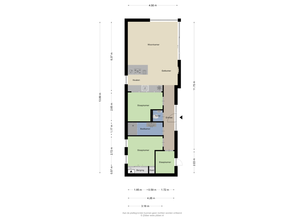 Bekijk plattegrond van Appartement van Hulckesteijn 3 - Sur le Pont 20