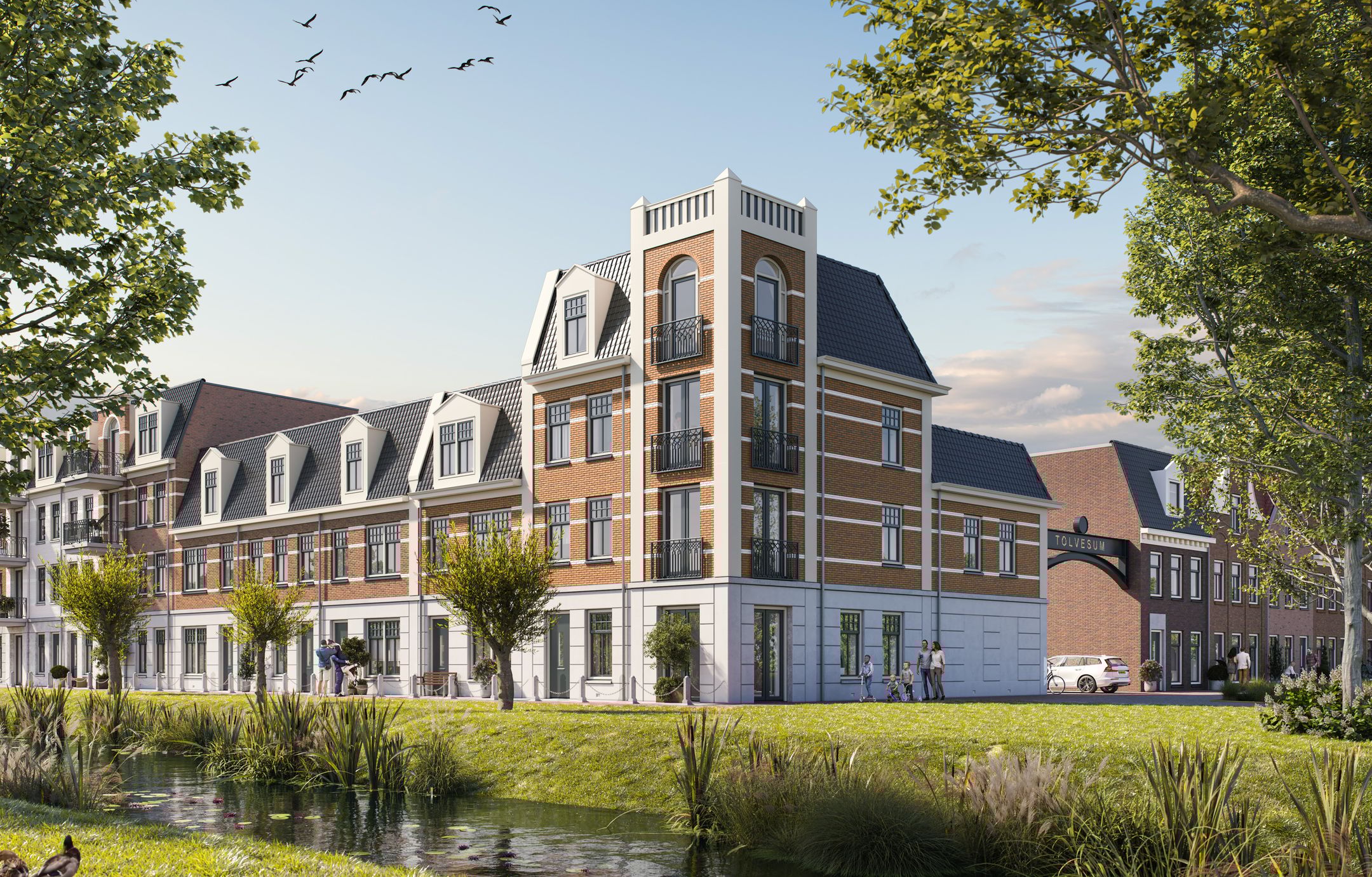 3-laags Grachtenvilla, Leeuwarden, 8912DC, Friesland, Nederland