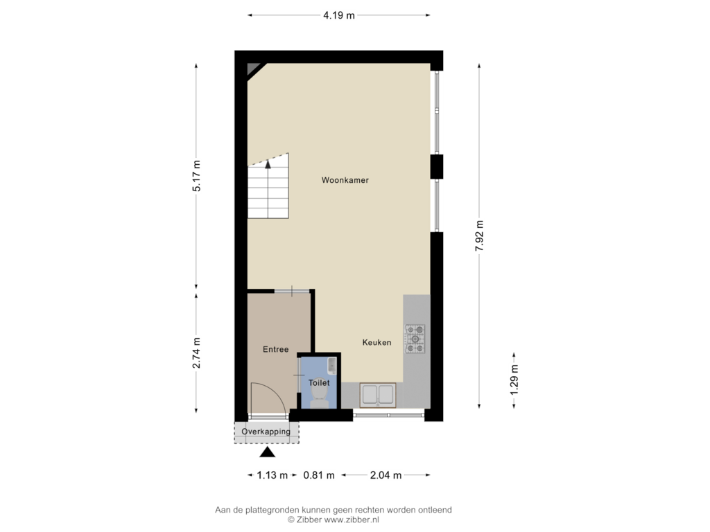 Bekijk plattegrond van Begane Grond van Bakelgeertstraat 76