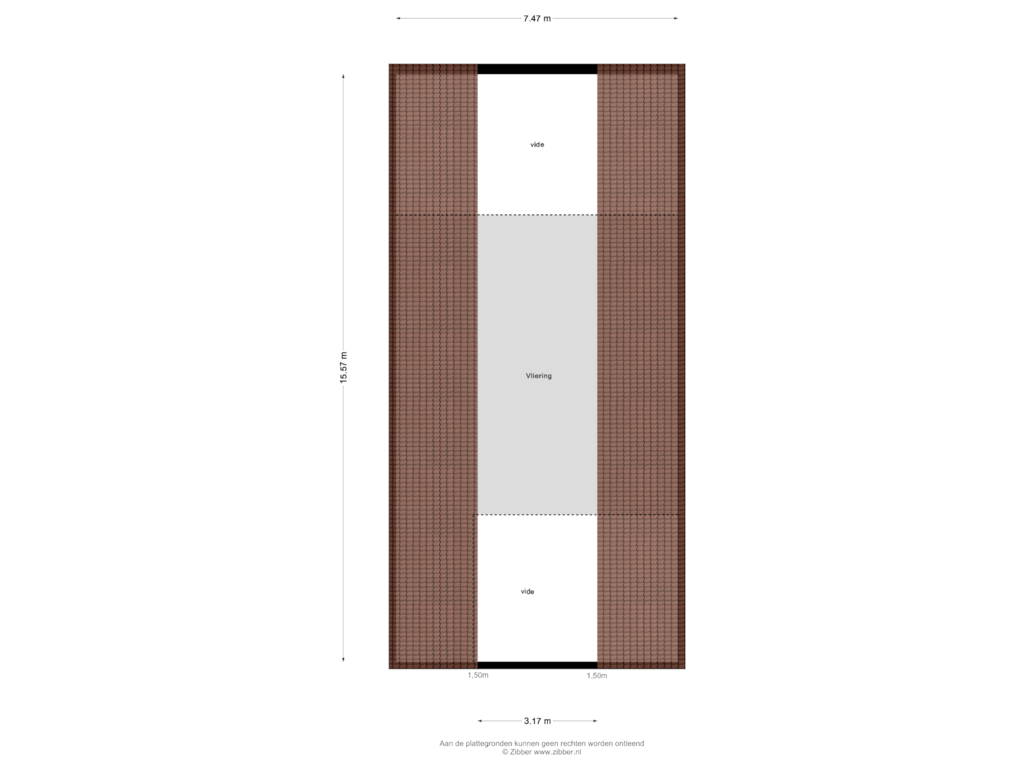 Bekijk plattegrond van Zolder van Houterdsedijk 25