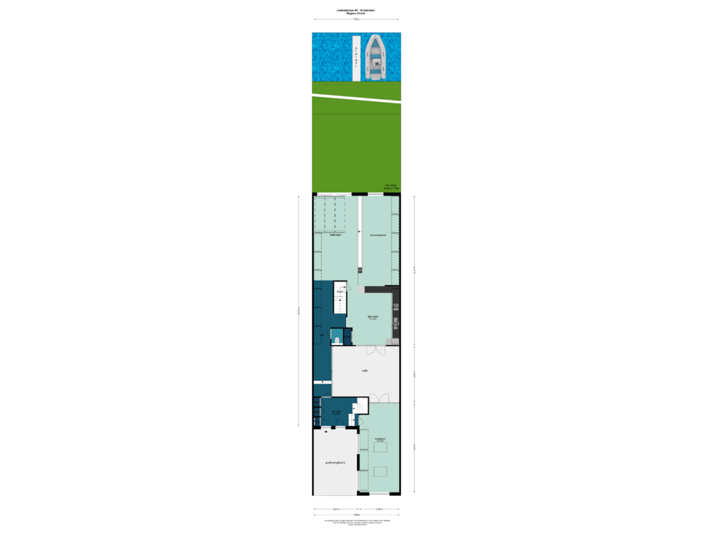 Bekijk plattegrond van BEGANE GROND van Lisdoddelaan 80