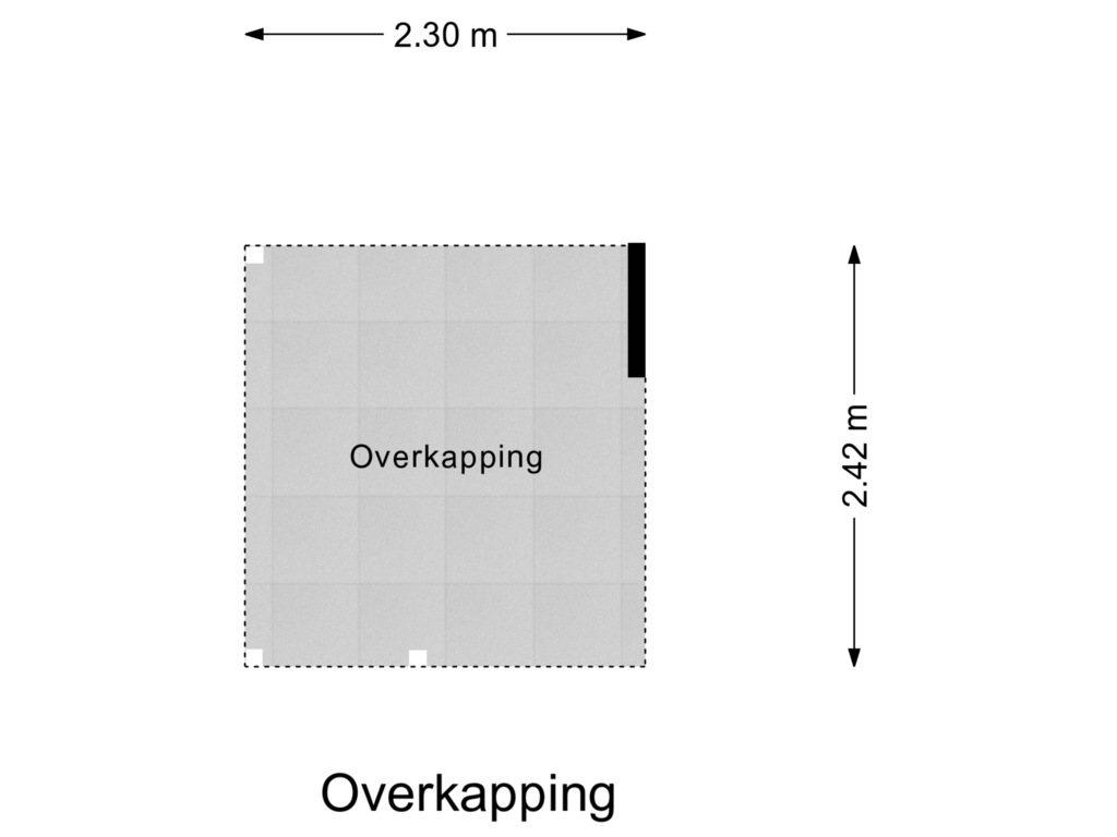 Bekijk plattegrond van Overkapping van Dubbelebuurt 6