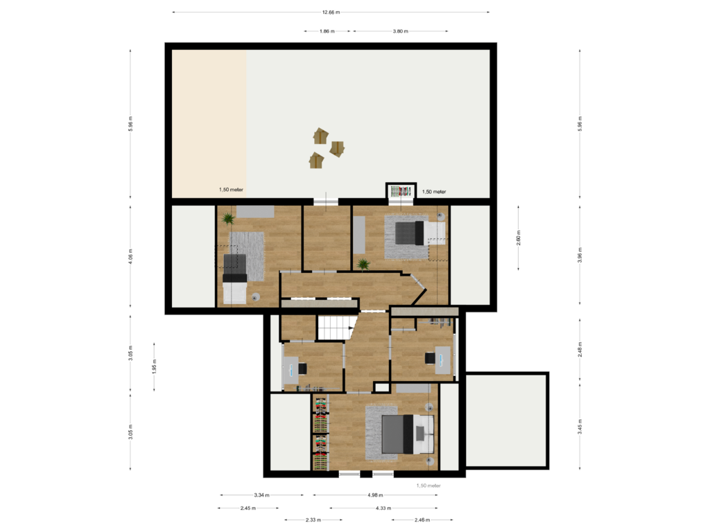 Bekijk plattegrond van Verdieping van Lieving 11