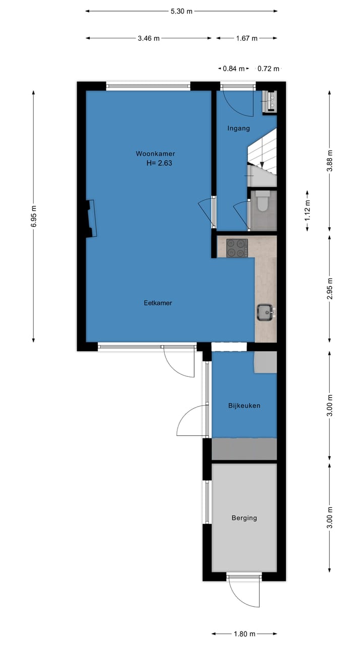 Foto 56 van Vossenburchkade 54