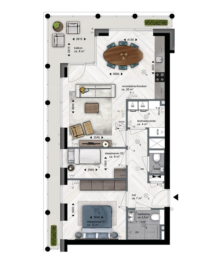 Photo 1 of Blossem Komodo Type K-B (Bouwnr. K.10)