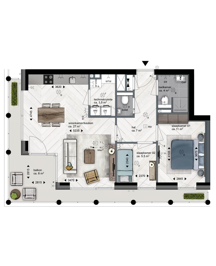 Photo 1 of Blossem Komodo Type K-A (Bouwnr. K.04)