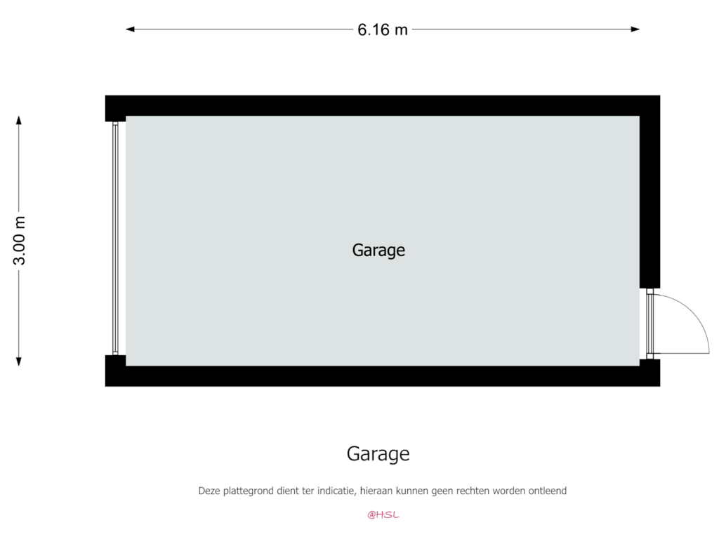 Bekijk plattegrond van Garage van Drossaertstraat 14