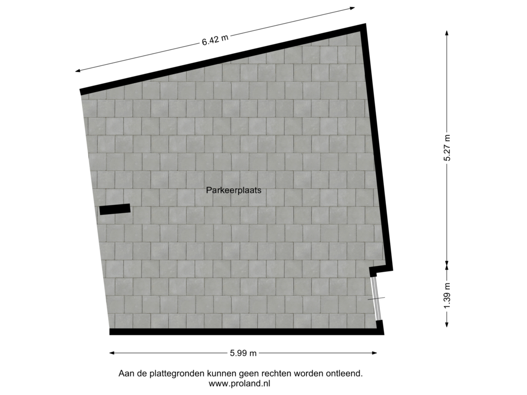 Bekijk plattegrond van Parkeerplaats van Kapelstraat 36