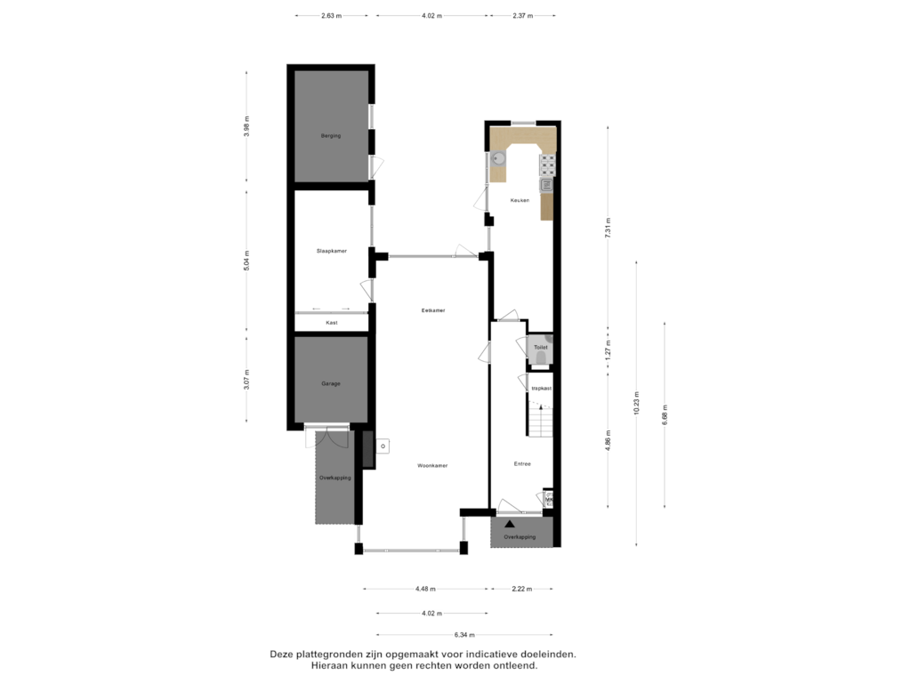 Bekijk plattegrond van Begane Grond van Sportlaan 14