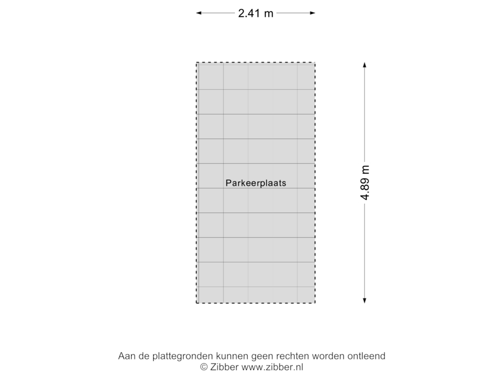 View floorplan of Parkeerplaats of Geldropseweg 161