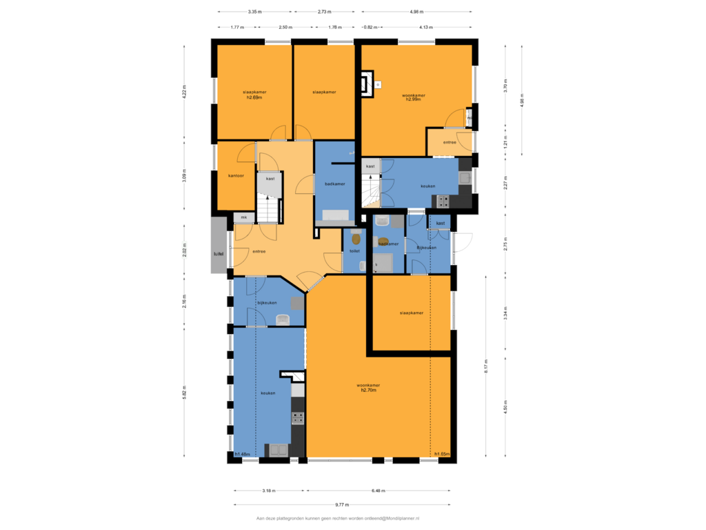 Bekijk plattegrond van Begane grond van Gorsselseweg 32