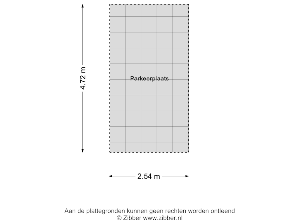 View floorplan of Parkeerplaats of Brinkstraat 51